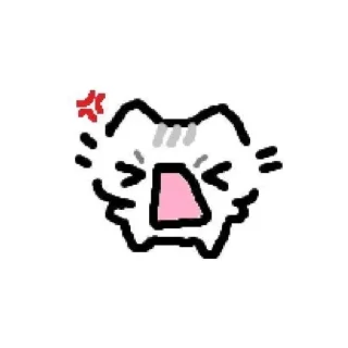 Telegram sticker 😡 ملصقاتي الجميلة