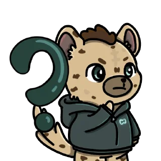 Телеграм стикер 🤔 HyENA