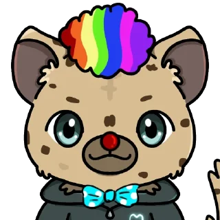 Телеграм стикер 🤡 HyENA