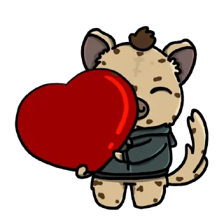Video sticker ❤️ HyENA