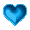 Video sticker 🤩 blue ➜ @emoji1
