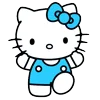 Video sticker 🤩 blue ➜ @emoji1