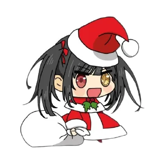 Video sticker 🧑‍🎄 Tokisaki Kurumi<3