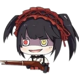 Video sticker 🤪 Tokisaki Kurumi<3