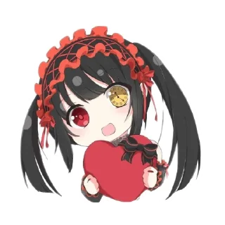Video sticker ❤ Tokisaki Kurumi<3
