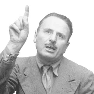 Sticker ☝️ Sir Oswald Mosley