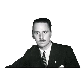 Телеграм стикер 😐 Sir Oswald Mosley