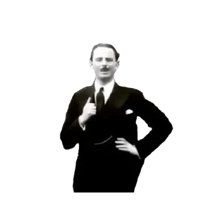 Телеграм стикер 👍 Sir Oswald Mosley