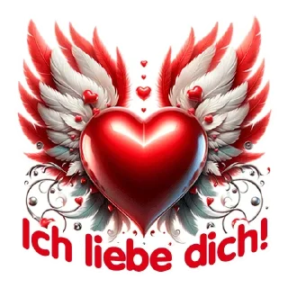 Telegram sticker 😁 Hab dich lieb❤️❤️
