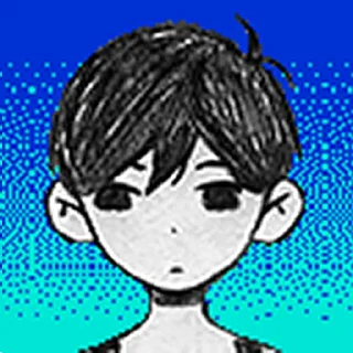 Telegram sticker 😒 omori by @bobrumer_3