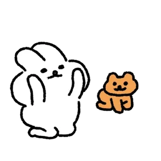 Sticker 💬 Say It with Kkucakku By @KakaoEmoticon