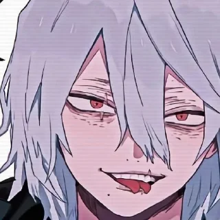 Telegram sticker 😋 shigaraki tomura
