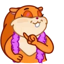Telegram sticker 🙅 Squirrel