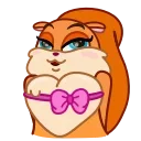 Telegram sticker 💗 Squirrel