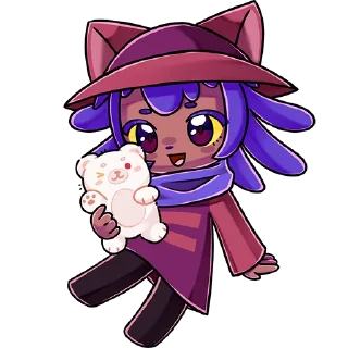 Telegram sticker ❤️ Ravenyan @Nyangelion
