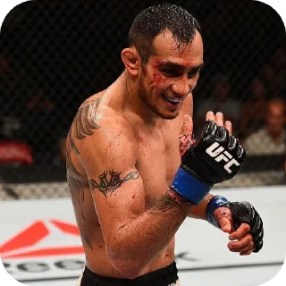 Telegram sticker 😈 UFC🤘😈 ➡️ @EmojiRuBot