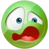 Sticker 🤢 green ➜ @emoji1