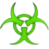 Sticker ☣️ green ➜ @emoji1