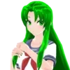 Sticker 👩 green ➜ @emoji1