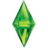 Sticker 💎 green ➜ @emoji1