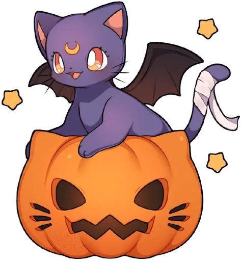 Телеграм стикер 🌙 𖥻 ׁ  𝕷𝗎𝗇𝖺 ! ﹒ ◡◡ @SerenaStickers · ᵀ¹×⁰²
