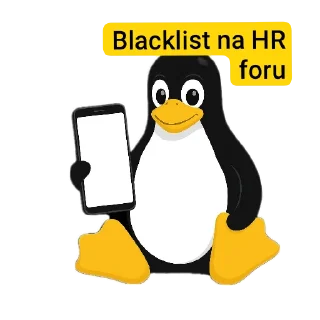 Sticker 🐦 Blacklist na hr foru