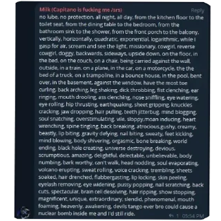 Sticker 🥵 Quotes @sexwithboothill