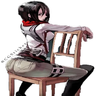 Telegram sticker 🔞 AOT [18+] - @HentaiNekofied