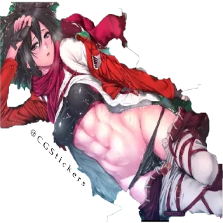 Sticker 🔞 AOT [18+] - @HentaiNekofied