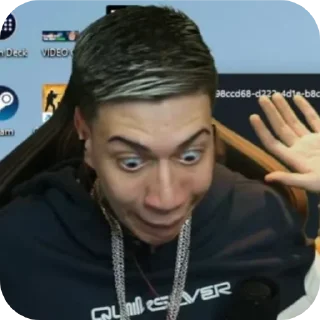 Telegram sticker ✋ JotaV Do Red