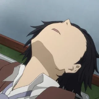 Телеграм стикер 🔍 Ranpo Edogawa | Bungou stray dogs @longroadtohell