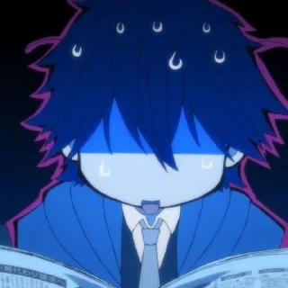Телеграм стикер 🔍 Ranpo Edogawa | Bungou stray dogs @longroadtohell