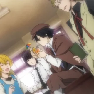 Телеграм стикер 🔍 Ranpo Edogawa | Bungou stray dogs @longroadtohell