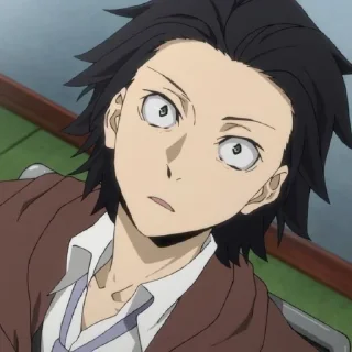 Телеграм стикер 🔍 Ranpo Edogawa | Bungou stray dogs @longroadtohell