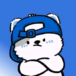 Telegram sticker 🐻‍❄️ Bear