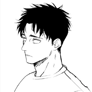 Telegram sticker ⚫️ Hiromi Higuruma | @Toji_sama