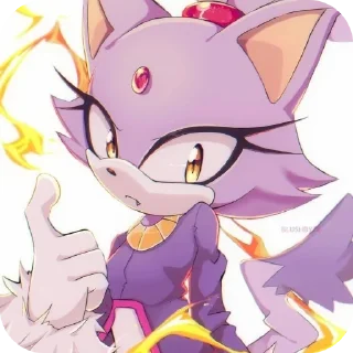 Telegram sticker 👄 Blaze