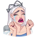 Telegram stiker 😭 The Snow Queen