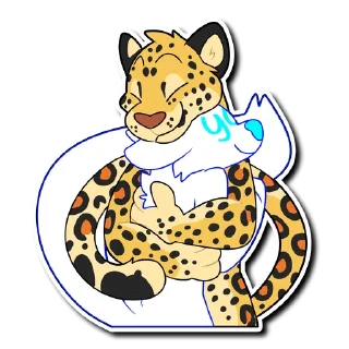 Telegram stiker 🤗 Leopard