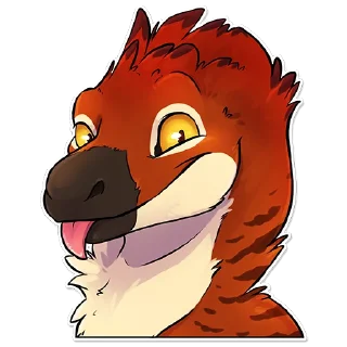Telegram sticker 😛 Xane Feather
