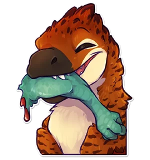 Video sticker 🍖 Xane Feather