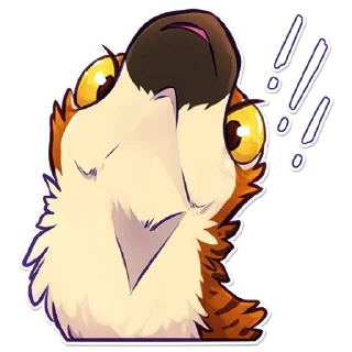 Telegram sticker ‼️ Xane Feather