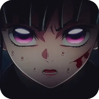 Телеграм стикер 🥰 @painted_photos demon slayer