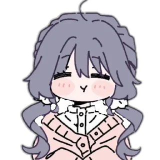 Video sticker 🥰 @animestickerchannel Kaoruko Waguri