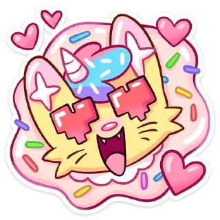 Video sticker 😼 Новый Кэнди Кэт • @TgSticker
