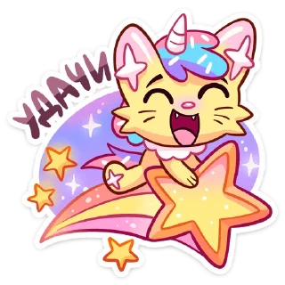 Telegram sticker 😼 Новый Кэнди Кэт • @TgSticker