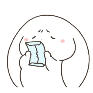 Telegram sticker 💬 망붕이 in 오피스 By @KakaoEmoticon