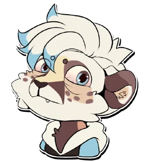 Video sticker 😖 Sifl the Ferret