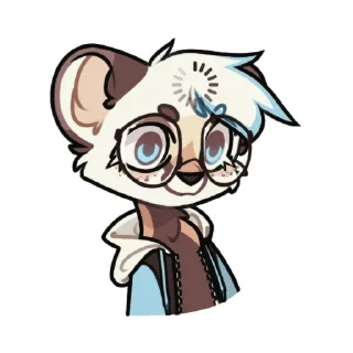 Telegram sticker 🙃 Sifl the Ferret