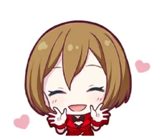 Telegram sticker 🌟 Чиби Мейко для Кейки - Кей :: @fStikBot